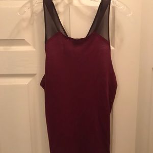 Nike Maroon/Burgundy Tanktop